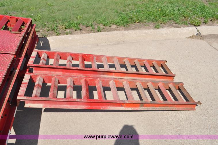 image for item F2465 1998 Featherlite STL equipment trailer