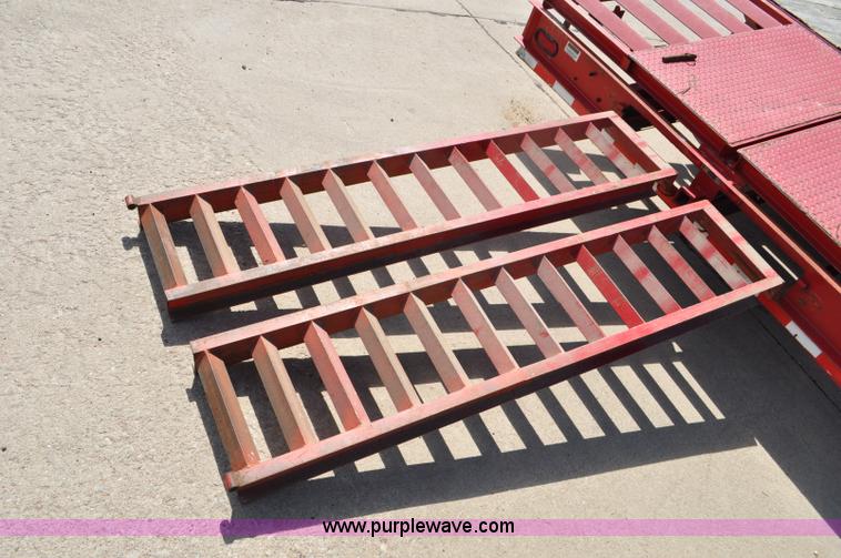 image for item F2465 1998 Featherlite STL equipment trailer