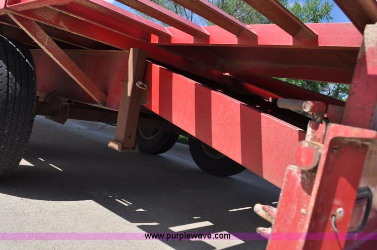 image for item F2465 1998 Featherlite STL equipment trailer
