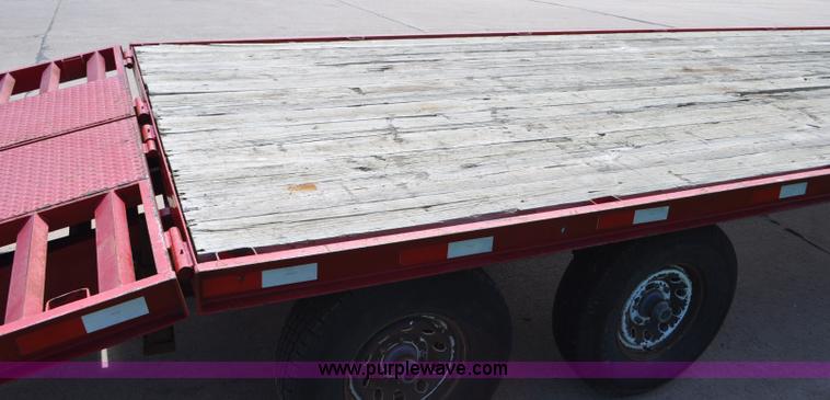 image for item F2465 1998 Featherlite STL equipment trailer