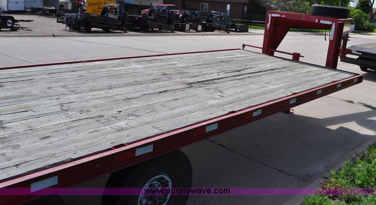 image for item F2465 1998 Featherlite STL equipment trailer