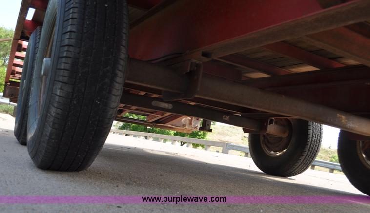 image for item F2465 1998 Featherlite STL equipment trailer