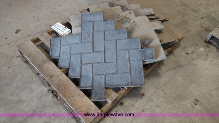 image for item F7816 (8) Brick Form concrete stamps