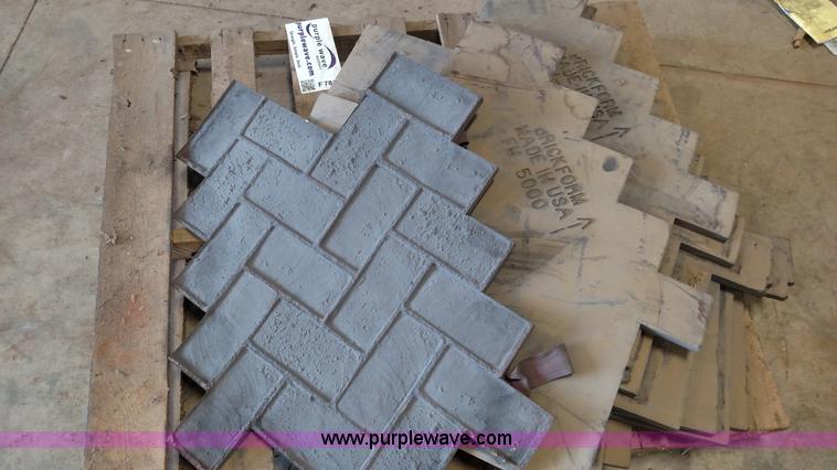 image for item F7816 (8) Brick Form concrete stamps
