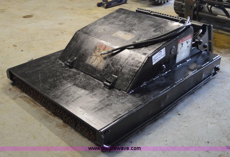 image for item G3594 Bobcat Brushcat 60 rotary mower skid steer attachment