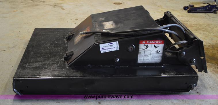 image for item G3594 Bobcat Brushcat 60 rotary mower skid steer attachment