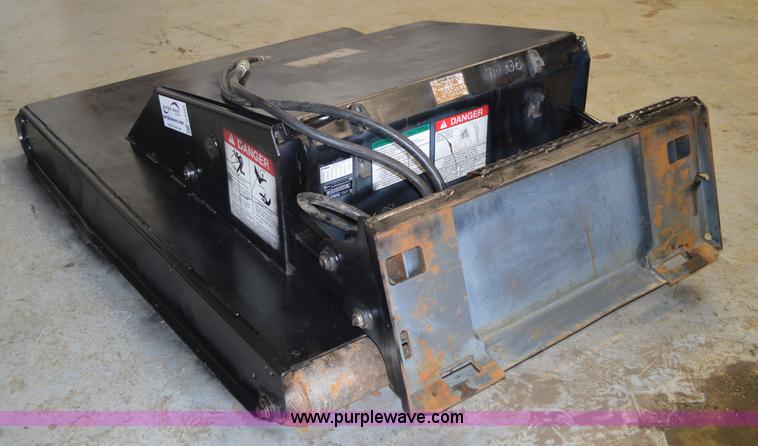 image for item G3594 Bobcat Brushcat 60 rotary mower skid steer attachment