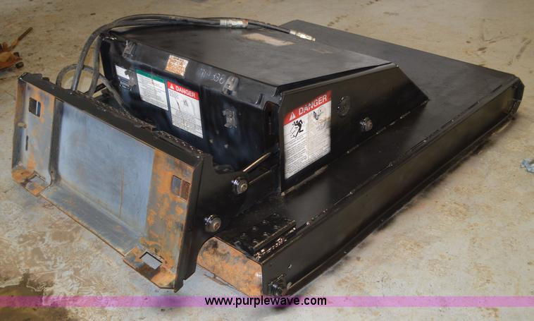 image for item G3594 Bobcat Brushcat 60 rotary mower skid steer attachment