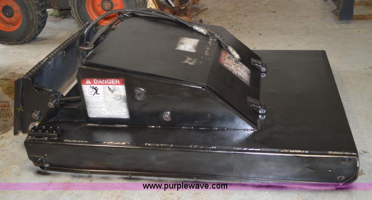 image for item G3594 Bobcat Brushcat 60 rotary mower skid steer attachment