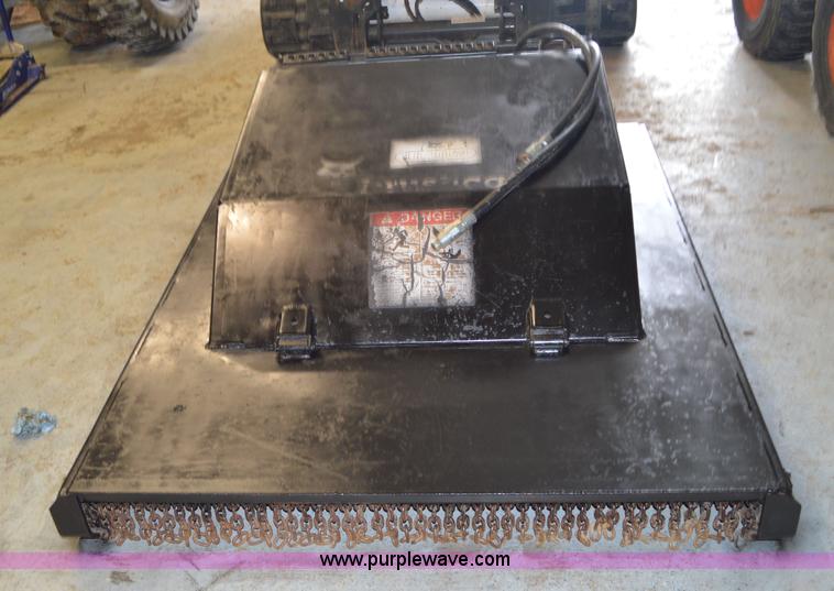 image for item G3594 Bobcat Brushcat 60 rotary mower skid steer attachment