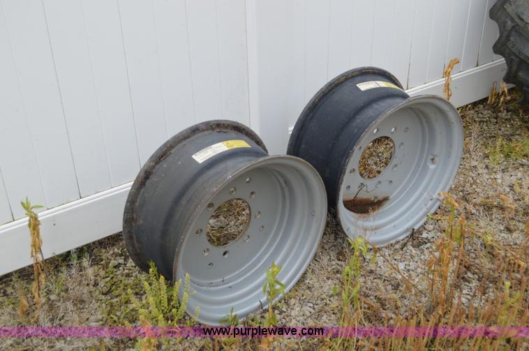 image for item G3596 (2) skid steer wheels