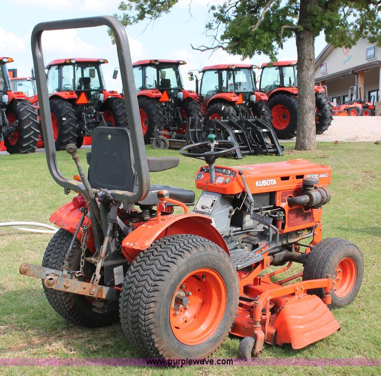 image for item H5803 Kubota B7100 MFWD utility tractor