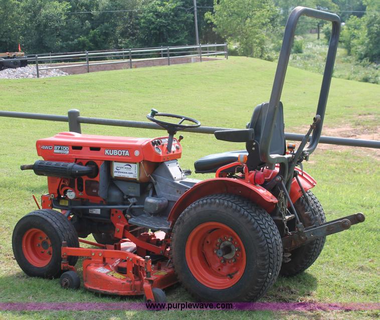 image for item H5803 Kubota B7100 MFWD utility tractor