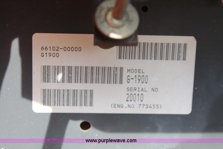 image for item H5805 Kubota G1900 lawn mower