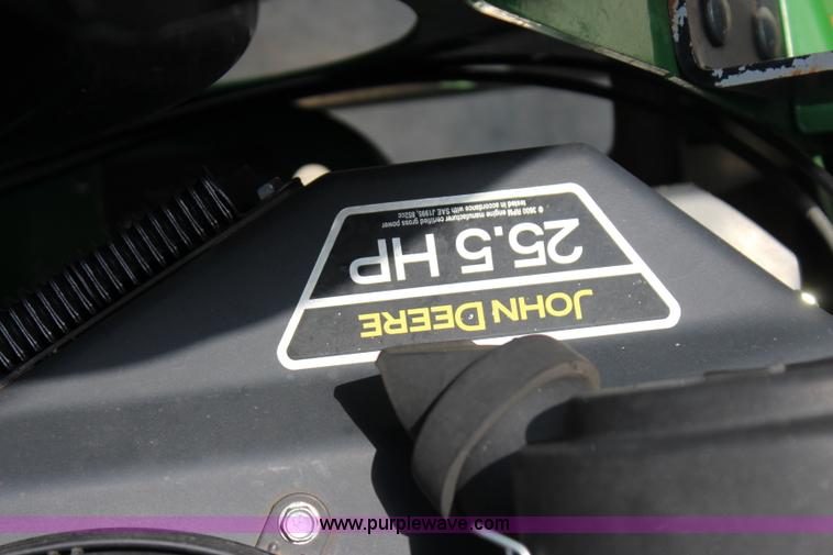 image for item I1655 John Deere 2930A ZTR lawn mower