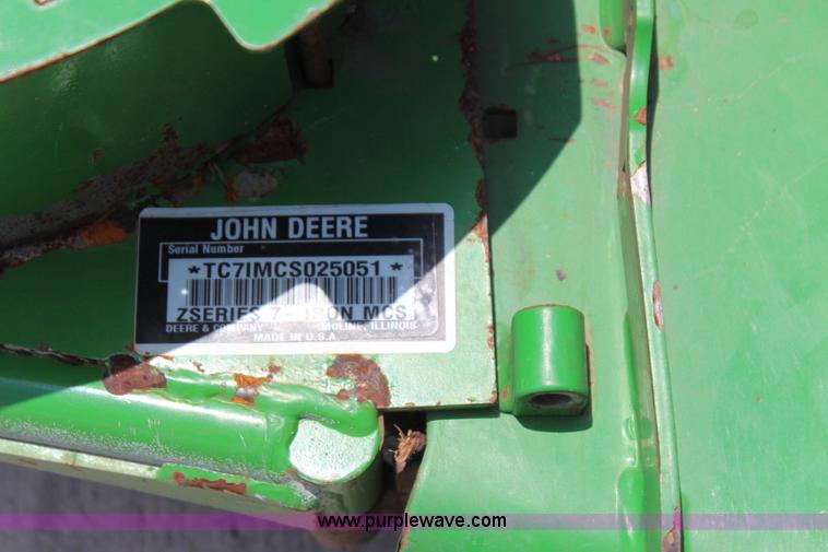 image for item I1655 John Deere 2930A ZTR lawn mower