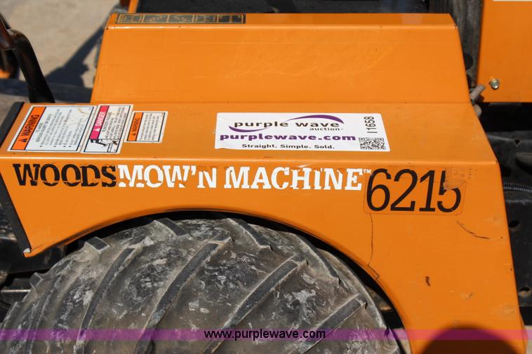 image for item I1658 Woods 6215 ZTR lawn mower