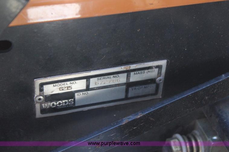 image for item I1658 Woods 6215 ZTR lawn mower