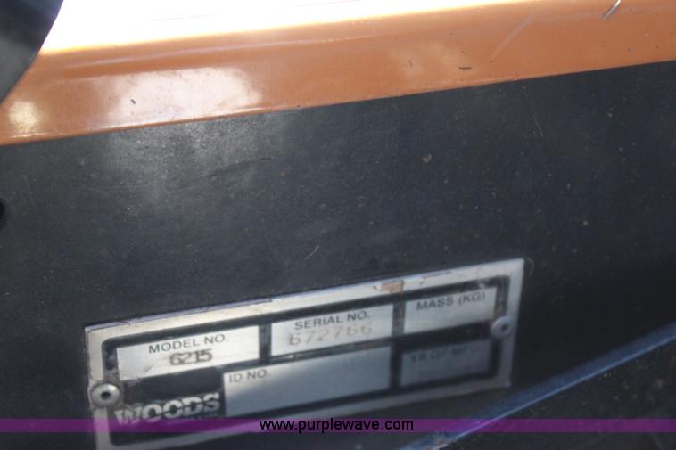 image for item I1658 Woods 6215 ZTR lawn mower