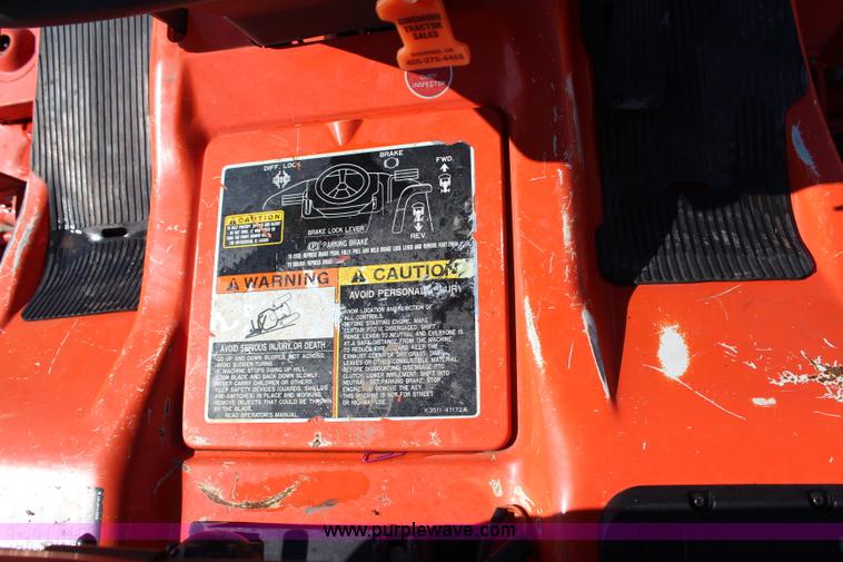 image for item I1659 2000 Kubota F2560 lawn mower