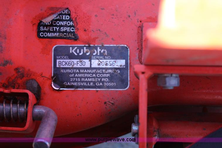 image for item I1659 2000 Kubota F2560 lawn mower