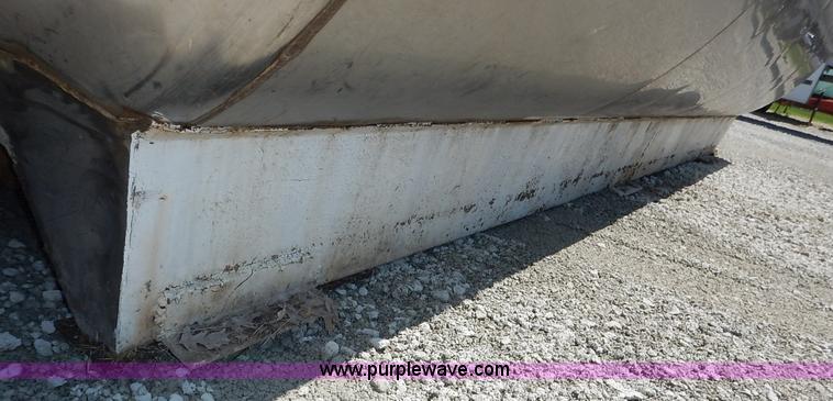 image for item J3875 Stainless steel 3,200 gallon liquid fertilizer tank