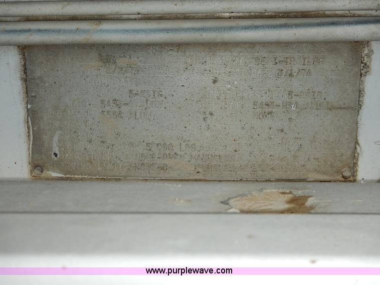 image for item J3880 1974 Seneca Custom tanker trailer