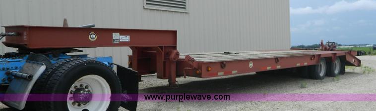 image for item K8093 1998 Belshe T10 equipment trailer
