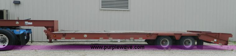 image for item K8093 1998 Belshe T10 equipment trailer