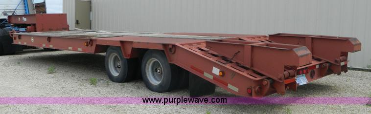 image for item K8093 1998 Belshe T10 equipment trailer