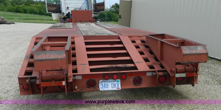 image for item K8093 1998 Belshe T10 equipment trailer