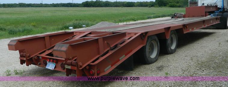 image for item K8093 1998 Belshe T10 equipment trailer