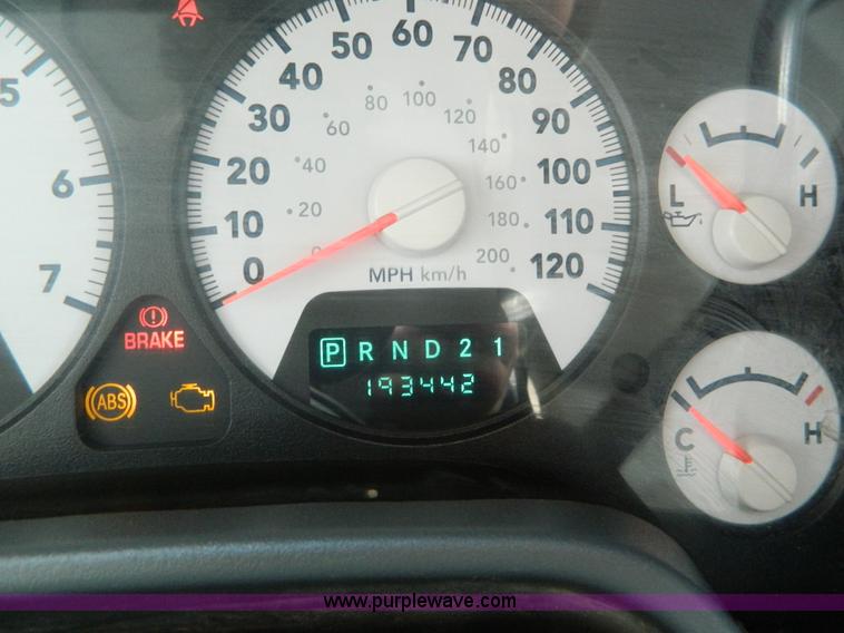 image for item K8095 2009 Dodge Ram 2500 Quad Cab utility truck