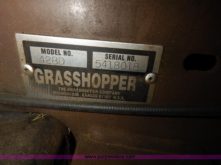 image for item BC9422 Grasshopper 428D lawn mower