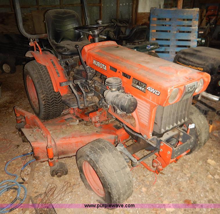 image for item BC9472 Kubota B7100HST MFWD tractor