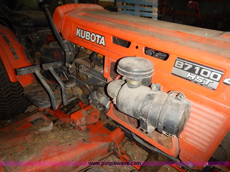 image for item BC9472 Kubota B7100HST MFWD tractor