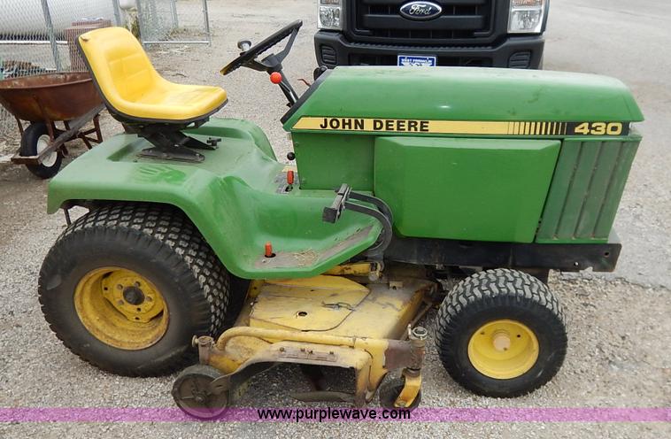 image for item BC9476 John Deere 430 lawn mower