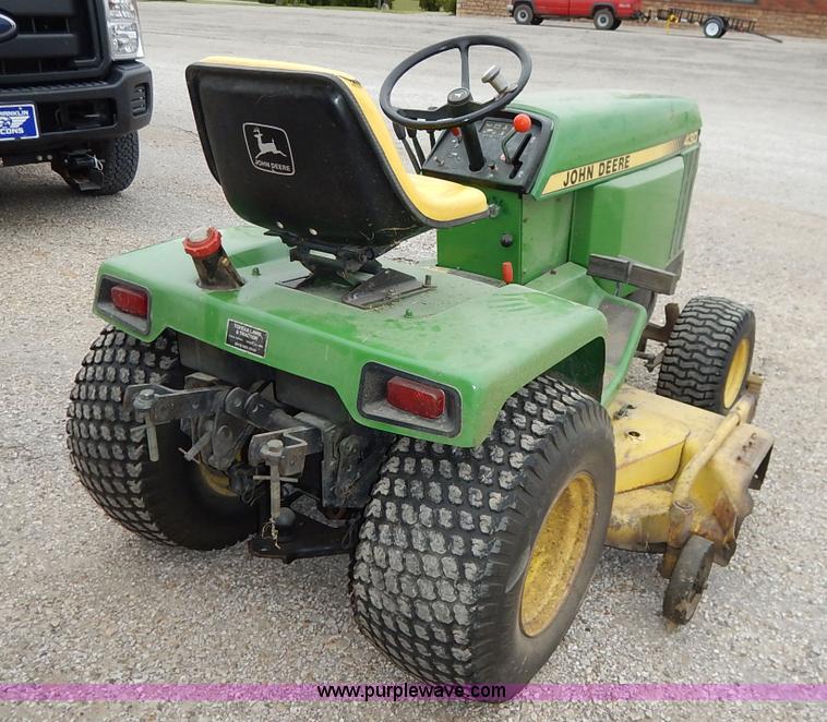 image for item BC9476 John Deere 430 lawn mower