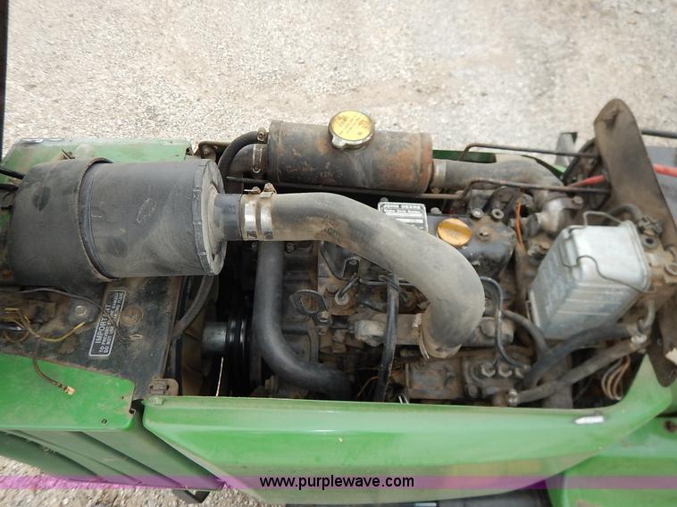 image for item BC9476 John Deere 430 lawn mower