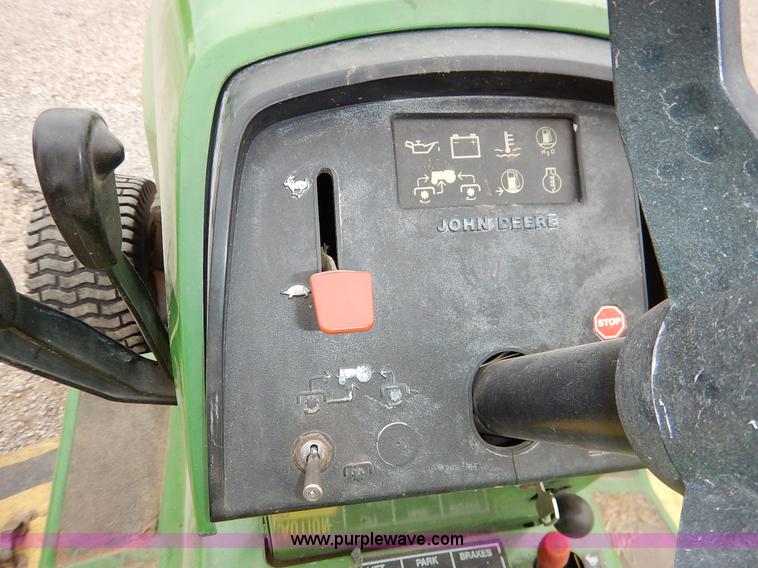 image for item BC9476 John Deere 430 lawn mower