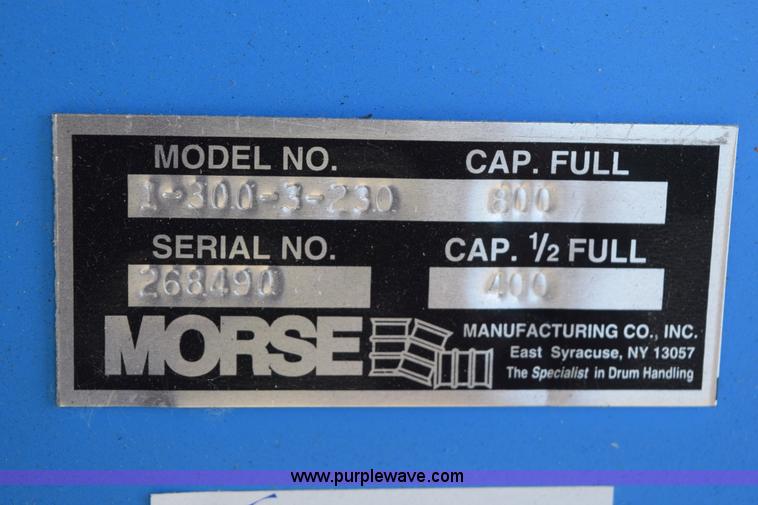 image for item BG9982 Morse Endover 1-300-3-230 rotator