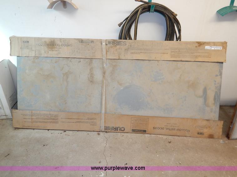 image for item BJ9734 (2) hollow metal steel doors