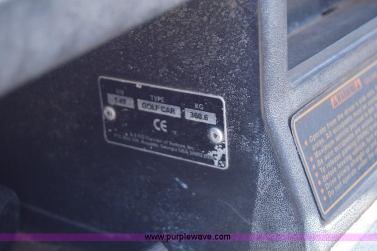 image for item BM9874 EZ GO golf cart