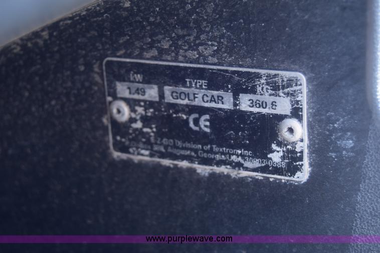 image for item BM9877 EZ GO golf cart