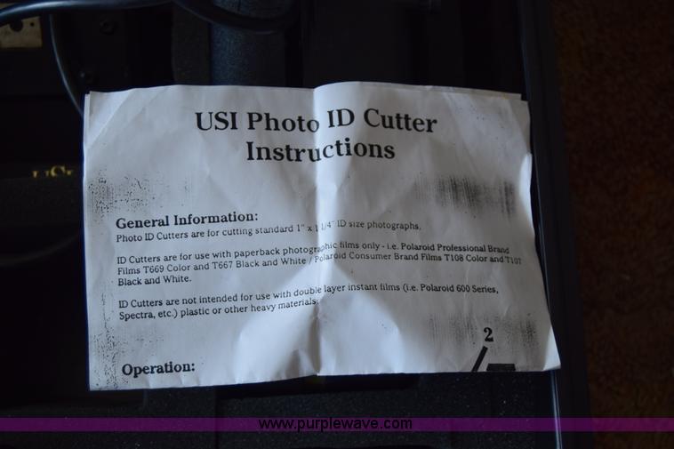 image for item BM9883 USI photo ID system