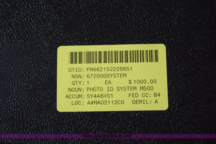 image for item BM9883 USI photo ID system