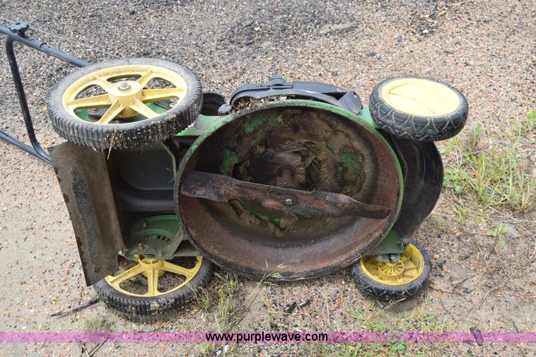 John Deere JS60H push mower in Bel Aire, KS | Item BP9073 sold | Purple ...