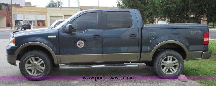 image for item D2487 2005 Ford F150 SuperCrew pickup truck