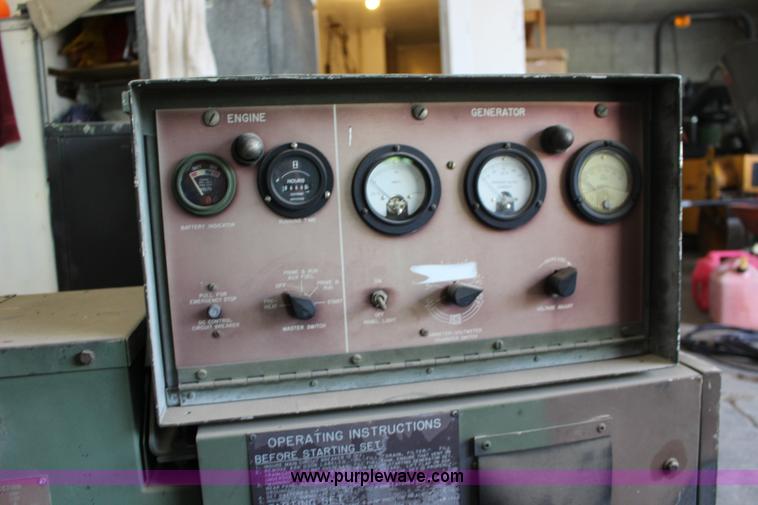 image for item F7805 1975 Onan generator