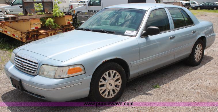 image for item H5025 2003 Ford Crown Victoria Police Interceptor